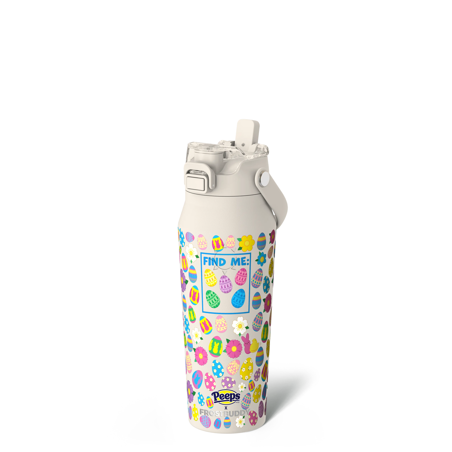 2-in-1 Lid Steel Bottle - Insulated