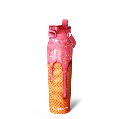 2-in-1 Lid Steel Bottle - Insulated