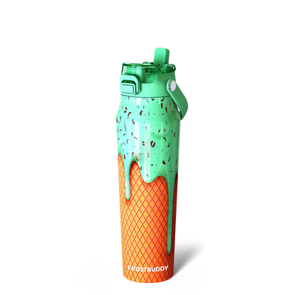 2-in-1 Lid Steel Bottle - Insulated