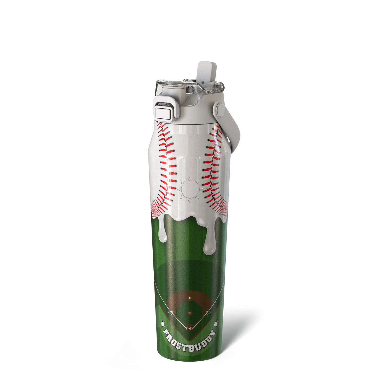 2-in-1 Lid Steel Bottle - Insulated