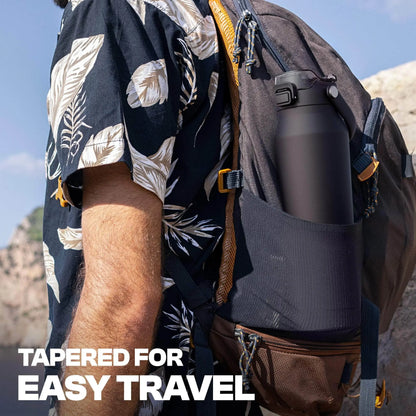 2-in-1 Lid Steel Bottle - Insulated