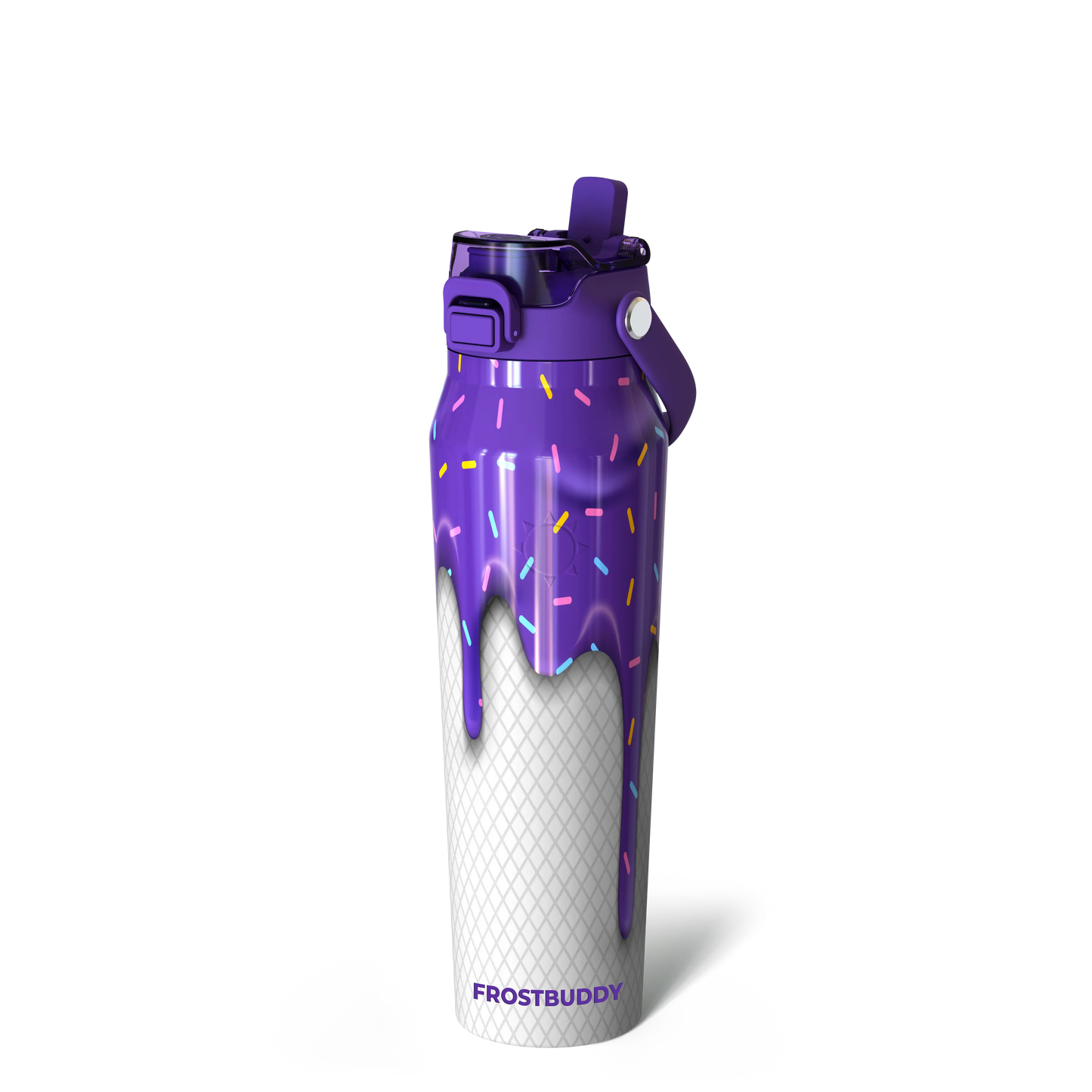 2-in-1 Lid Steel Bottle - Insulated